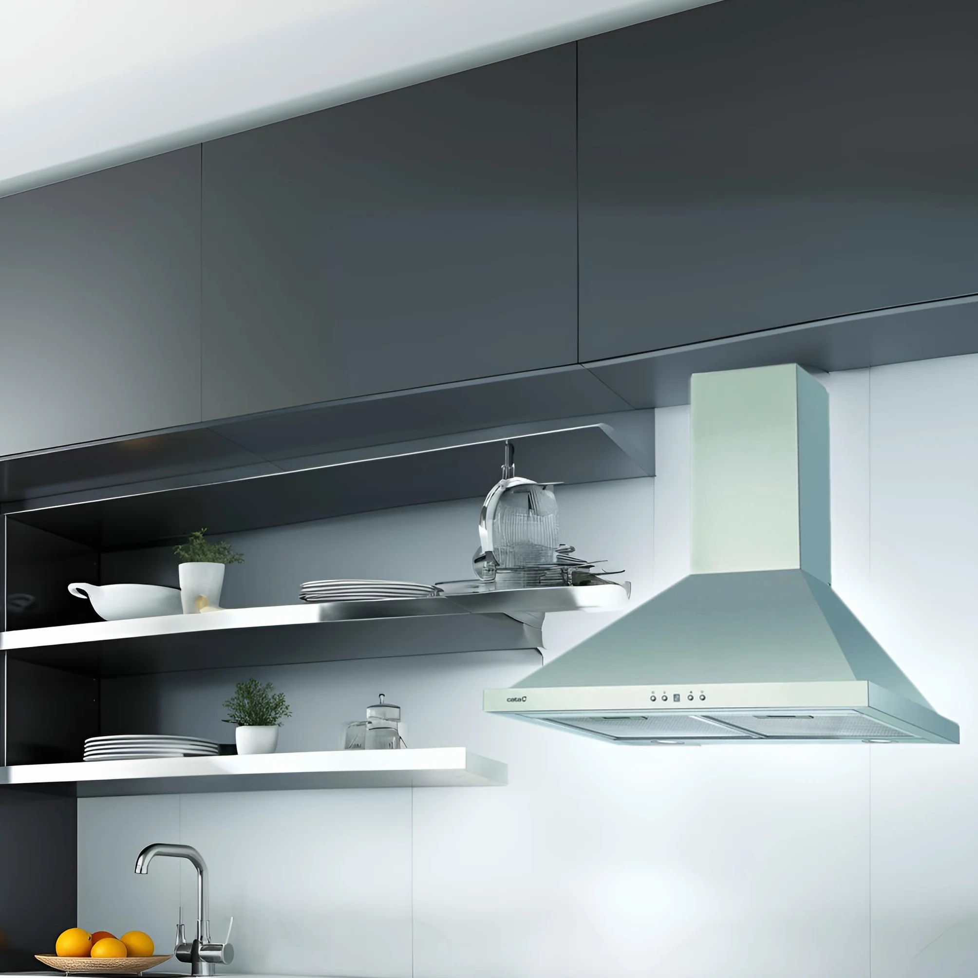 CATA Campana Extractora BETA PRO 7000 1027 m3/h 380 W Inox