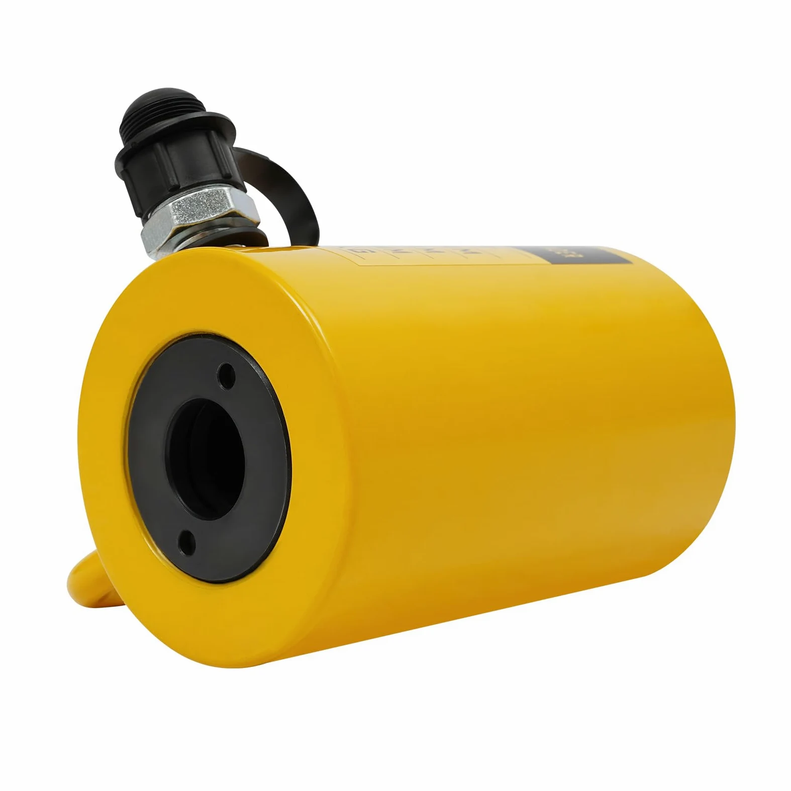 Cilindro hidráulico 20T, elevador de pistón hueco de 60 mm, carrera para elevación, tracción y empuje | Rebobinador de pistón automático portátil ZG3/8 para bomba de mano CP-700