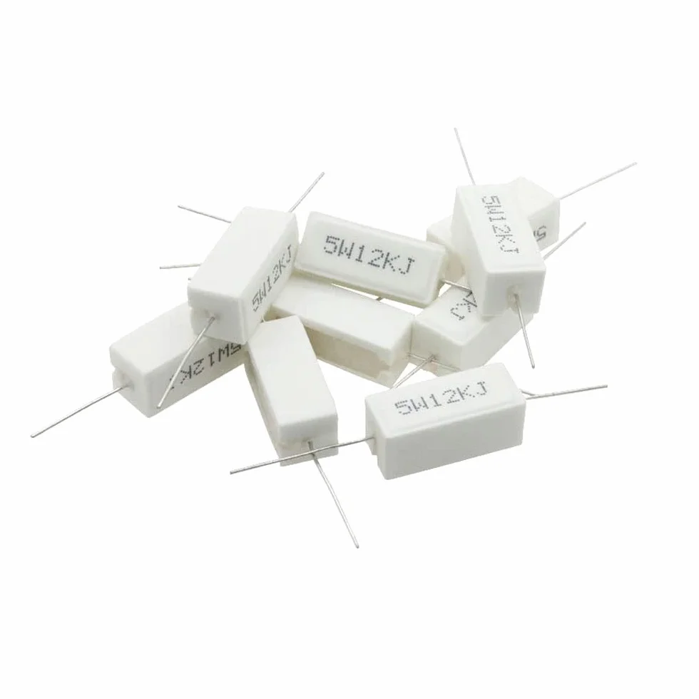 5W 5.1K Resistor de Cemento Cerámico 5% 10pcs