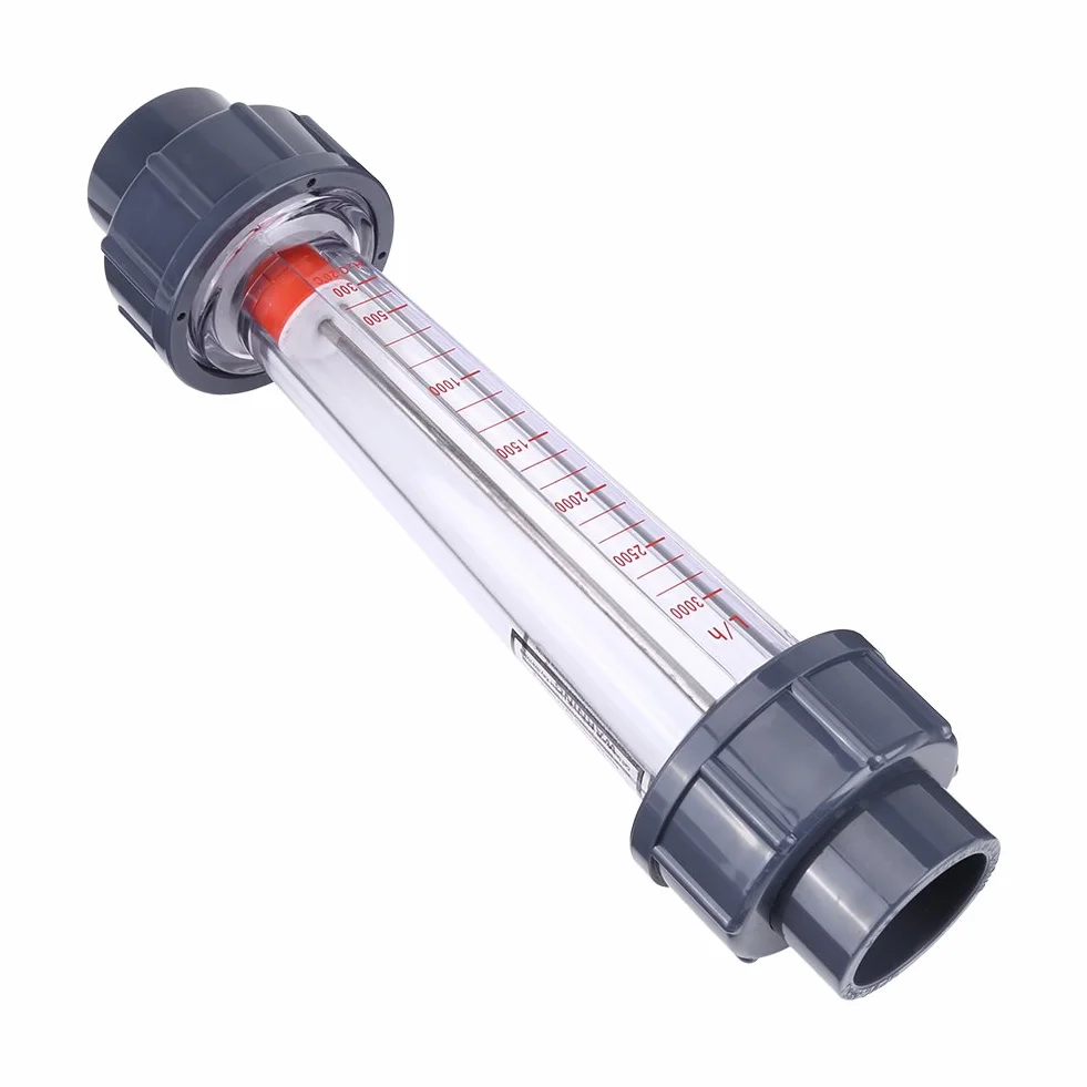 LZS-25 Medidor de caudal rotámetro agua DN25 1" 300-3000L/H ≤0.6Mpa