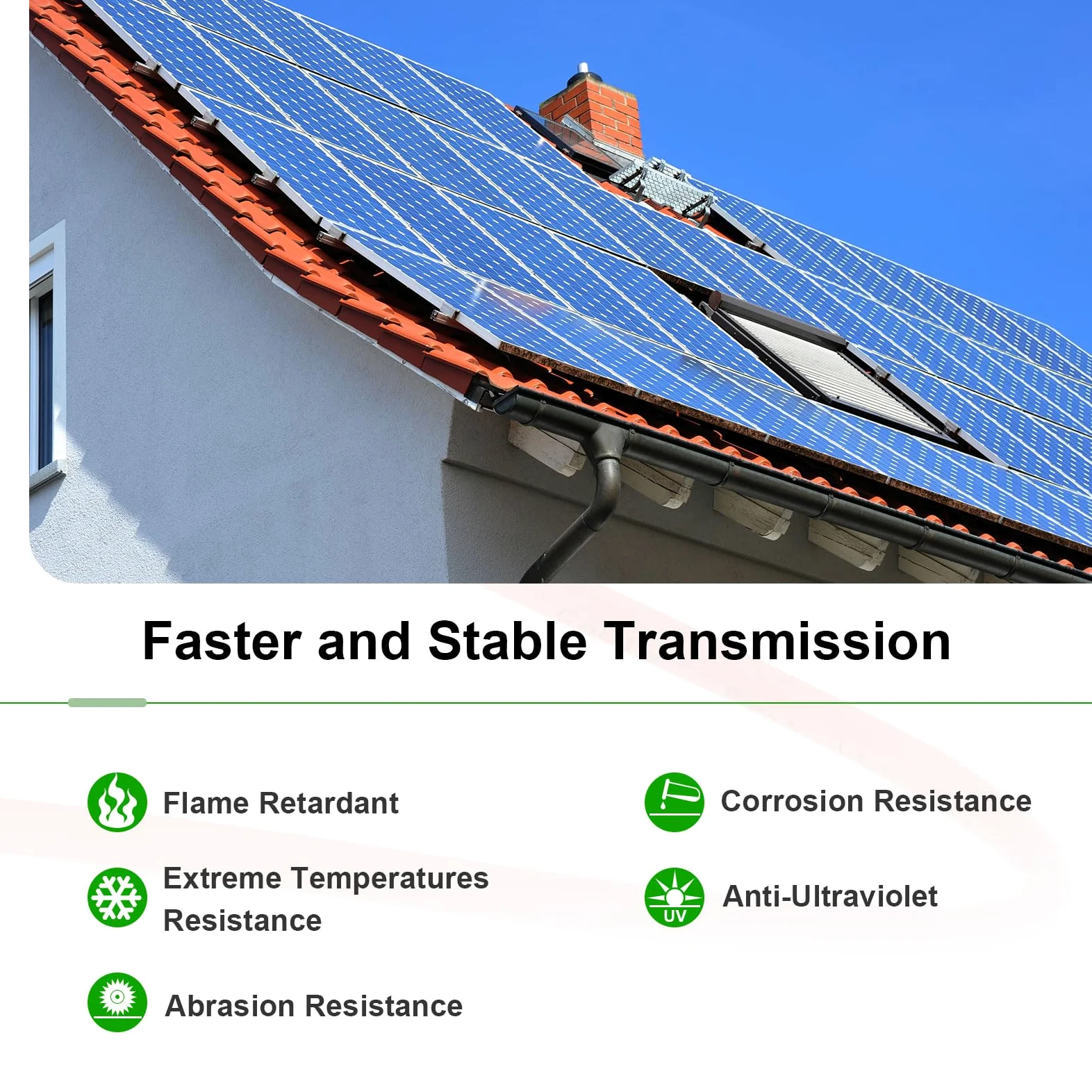 sourcing map Solar Panel Cable 20 Pies 8 AWG 10mm2 Solar Cable Estañado Cobre Alambre con Hembra y Macho Conector Negro Rojo para RV Barco Marino Solar Panel