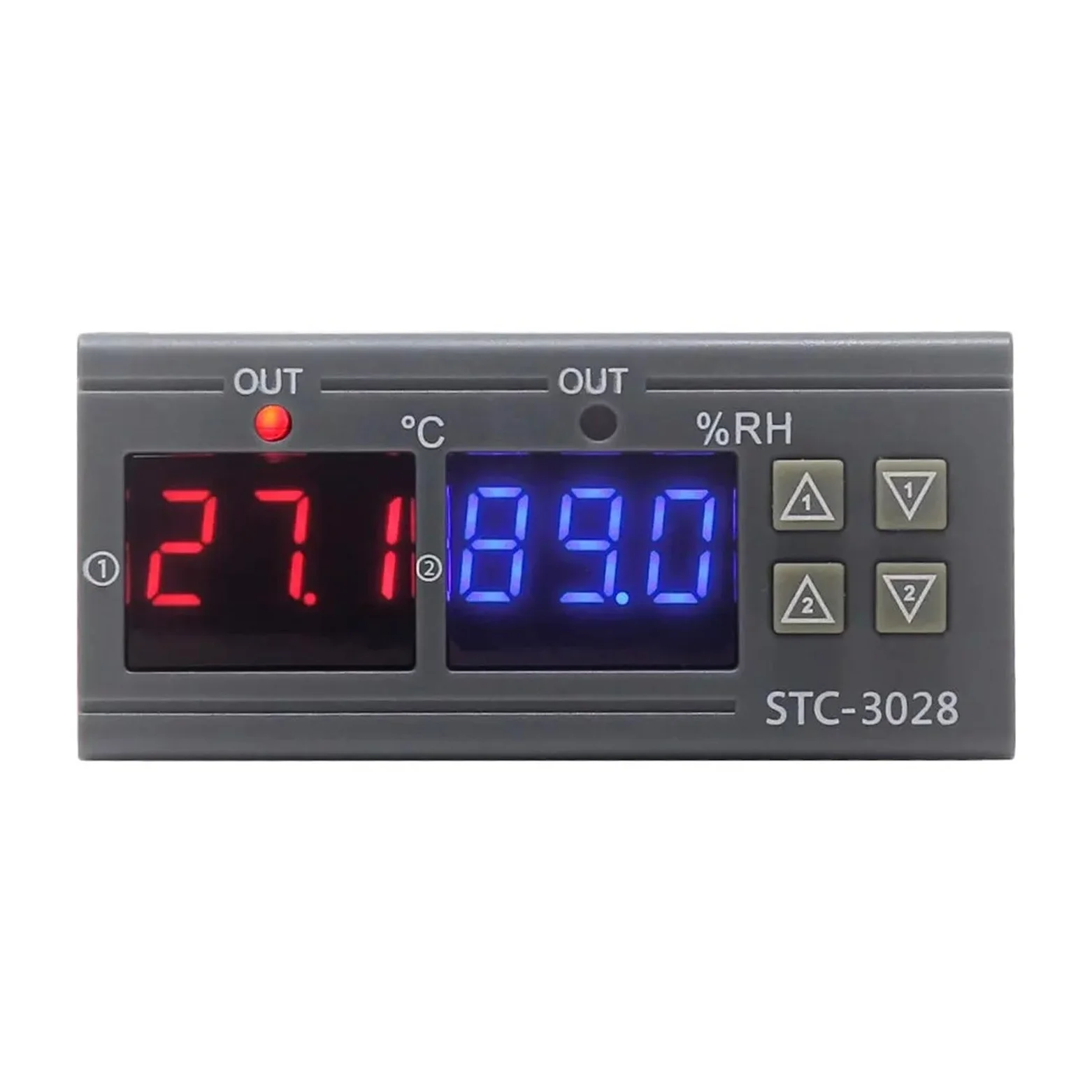 Termostato digital, higrostato, control de temperatura y humedad 3028, CA 110 V, CC 220 V, 12 V, higrómetro, controlador de incubadora.