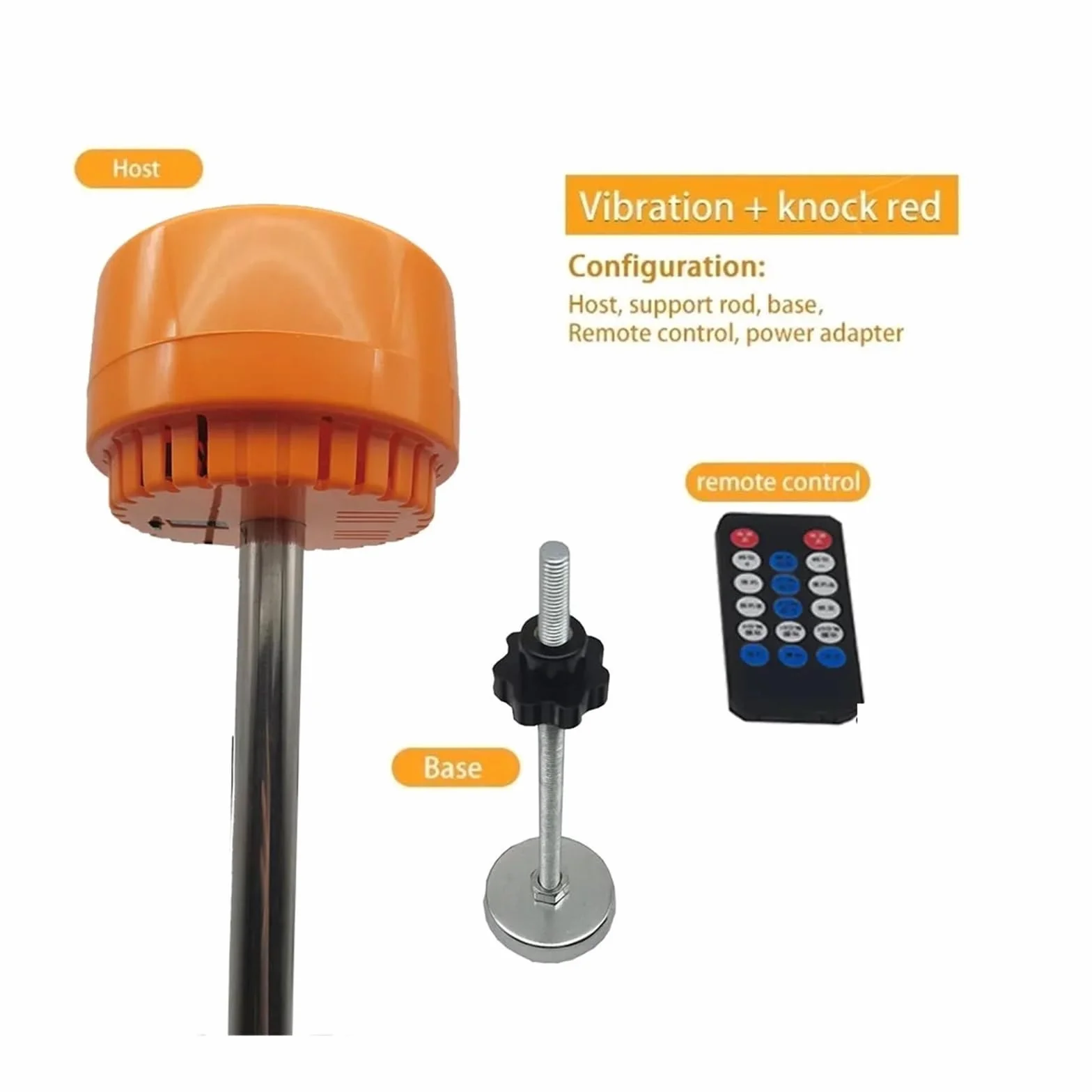 Vibrador con reducción de ruido, vecino de arriba, máquina de ruido, amortiguador de ruido/eliminador de sonido, silenciador, reducción/disminución/reducción de ruido(Shock and beat)