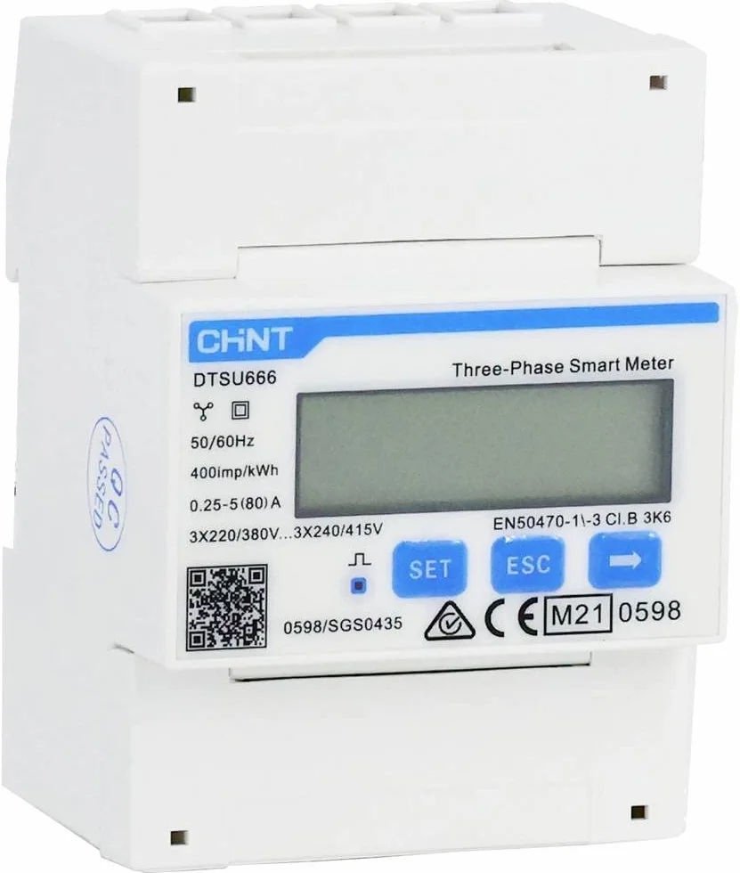 Chint G DTSU666-CT 3×230/400V 1.5(6) A RS485MID Drehstromzähler digital MID-konform: Sí 1 pc(s)