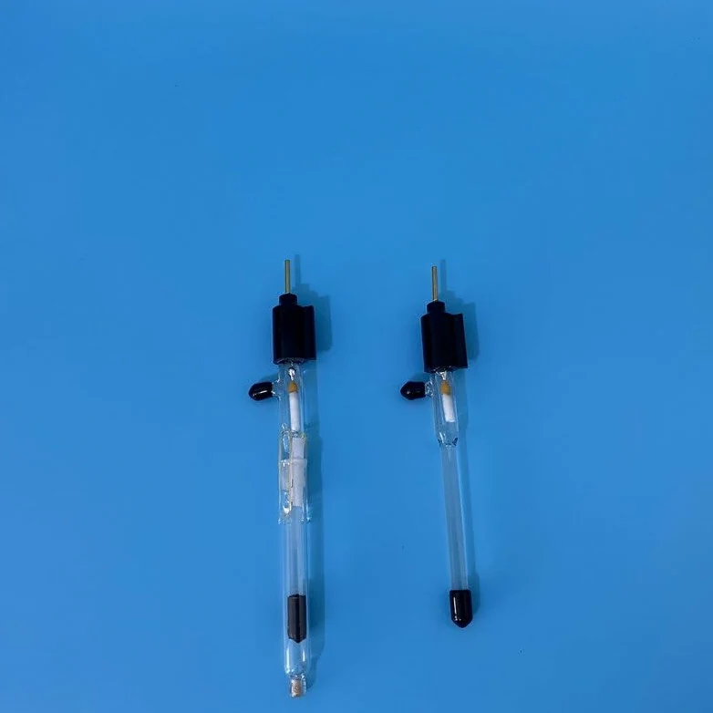 Electrodo de referencia Hg/HgO R0502 R0501 con puente de sal doble y simple