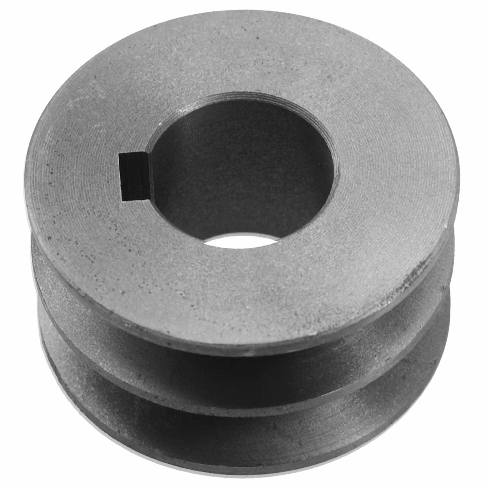Polea de correa en V tipo A de hierro fundido doble ranura 50 mm accesorio de motor