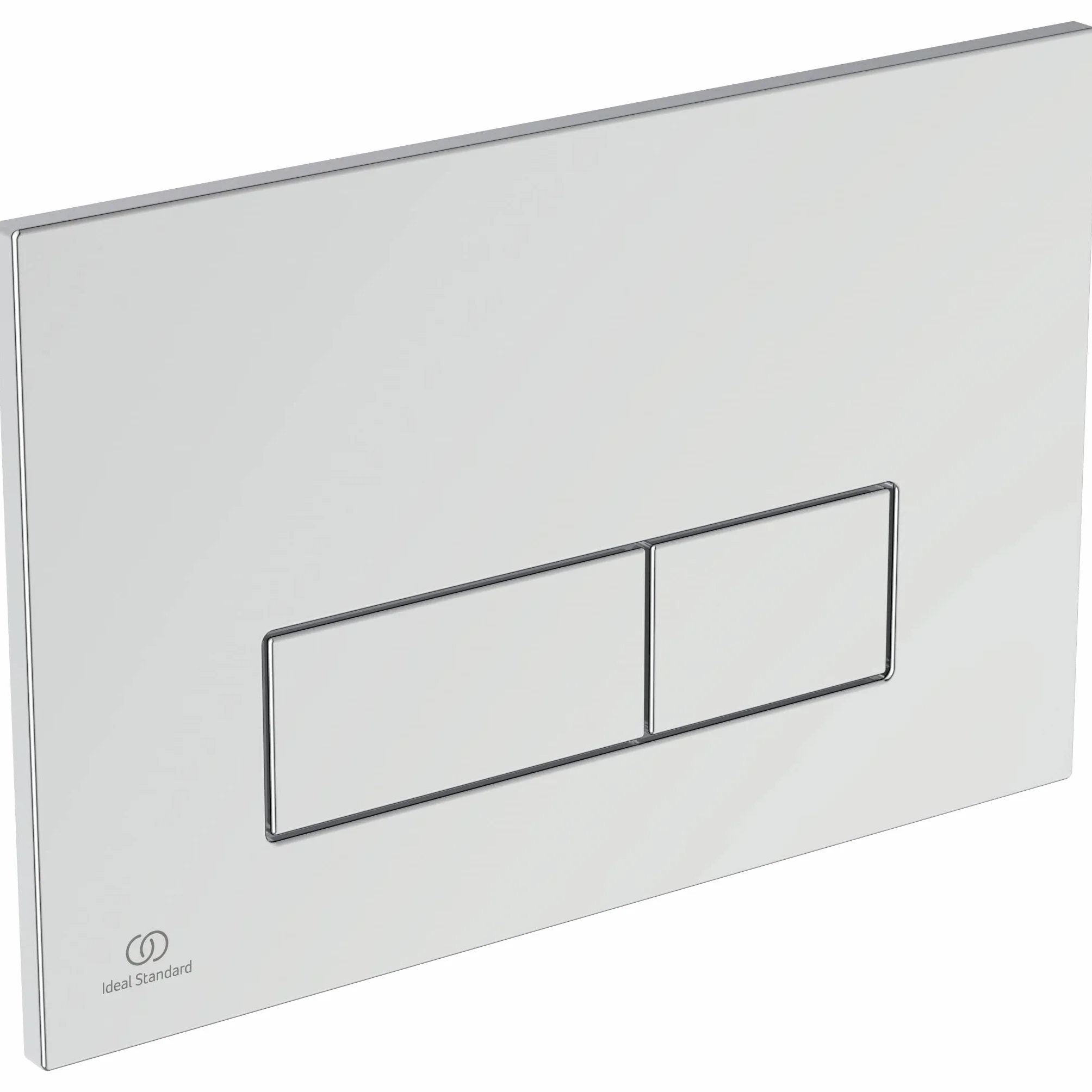 Ideal Standard Oleas Placa de accionamiento doble descarga cromo 234x8,5x154 mm