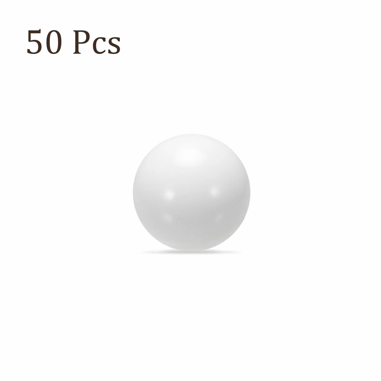 Bolas De POM 9mm Bola De Rodamiento De Plástico 50 Piezas Para Válvulas Y Medidores De Flujo