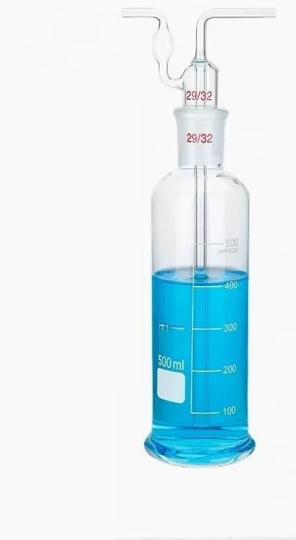 matraz de laboratorio, Cilindro de gas de tubo recto de vidrio con tapón, experimentos de laboratorio de 10-1000 ml(250ml (24))