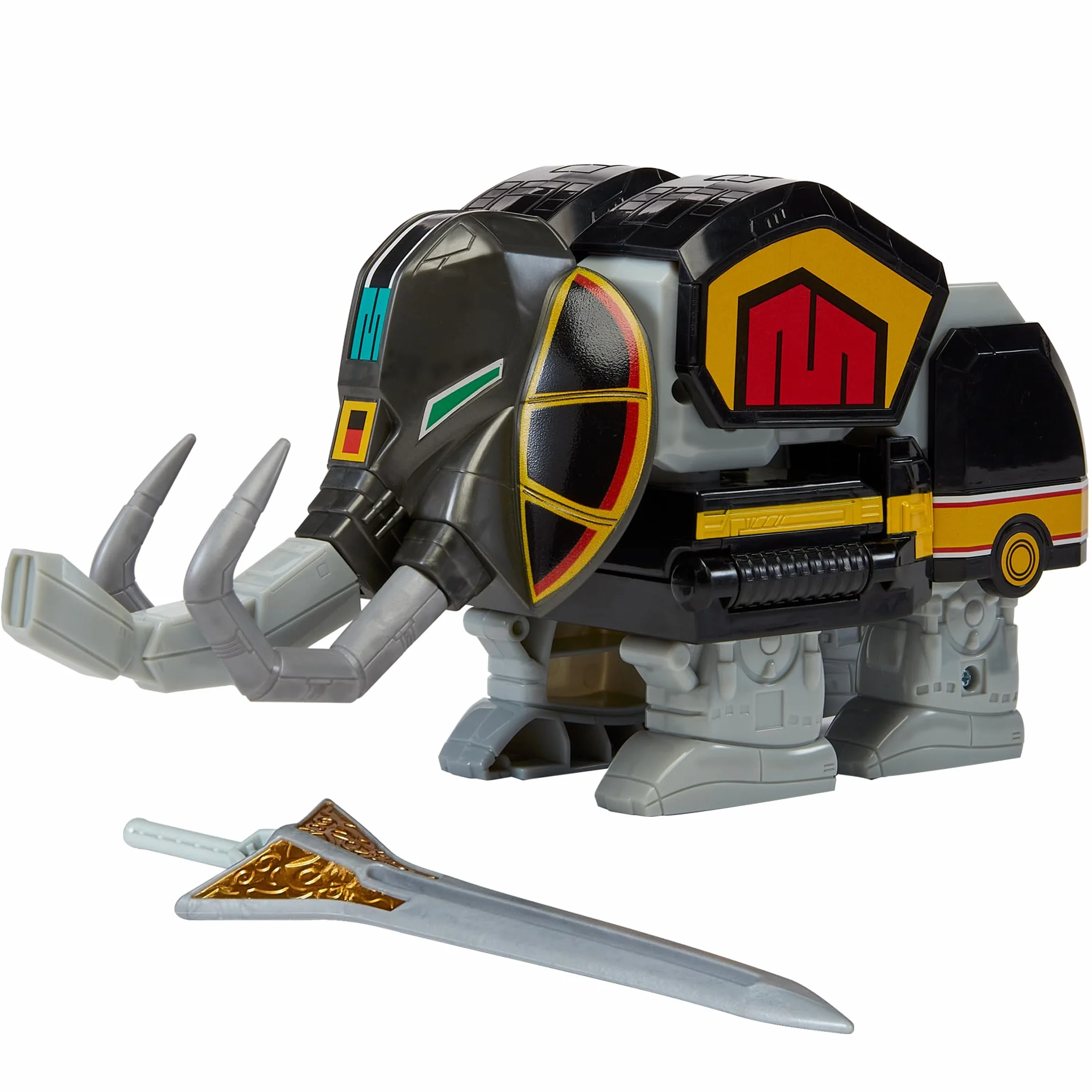Power Rangers Colección Megazord Mastodon Dinozord Zords Articulado Combinable 20 cm