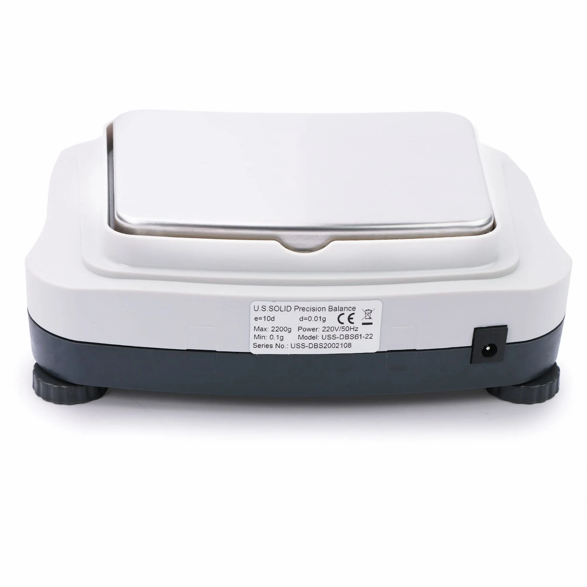 U.S. Solid Balance electrónico de precisión 0.01g, puerto RS232, baterías AC100V-240V/4xDC1.5V (1200g)