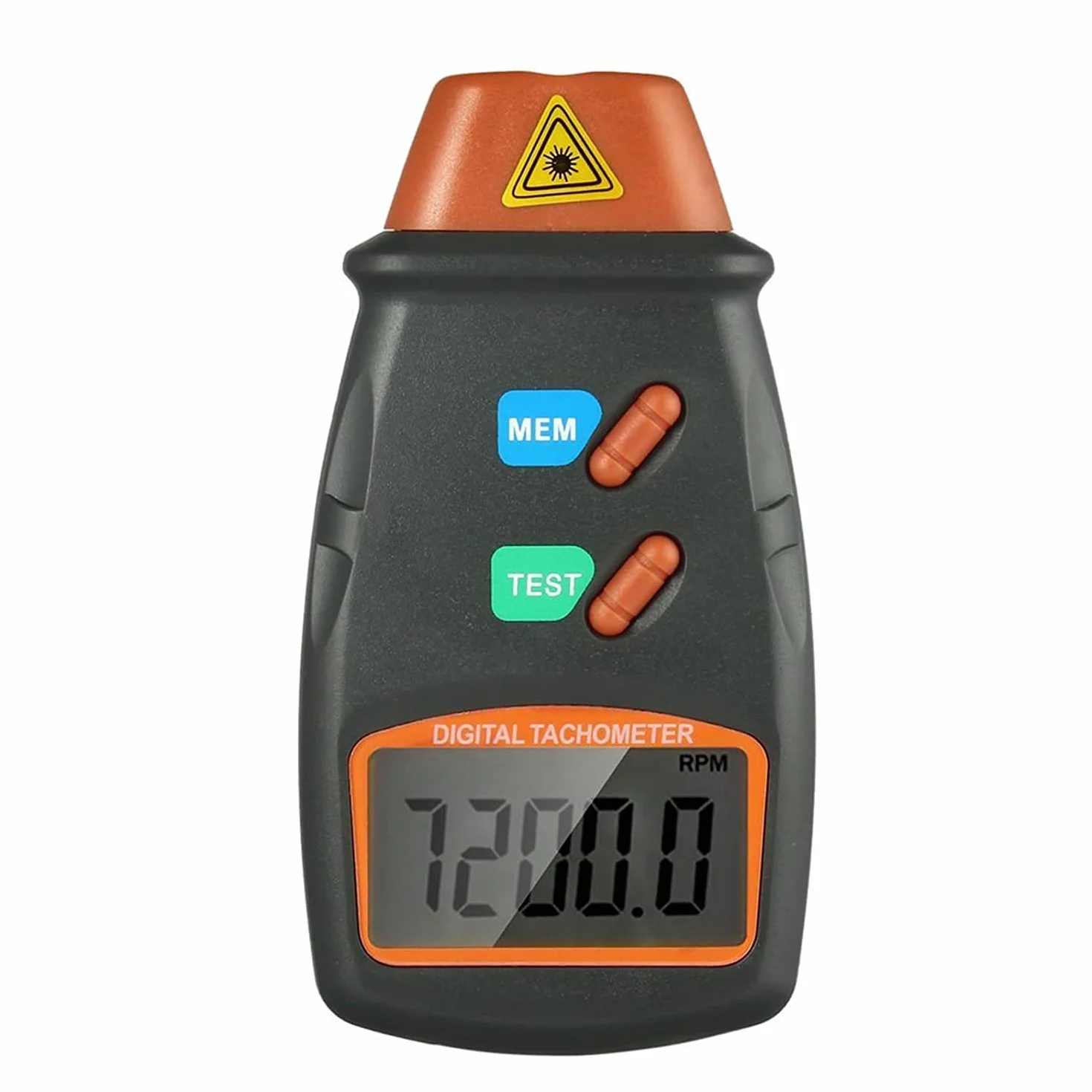 Tacómetro Digital Sin Contacto Láser Rango De Medición 2.5RPM~99.999RPM
