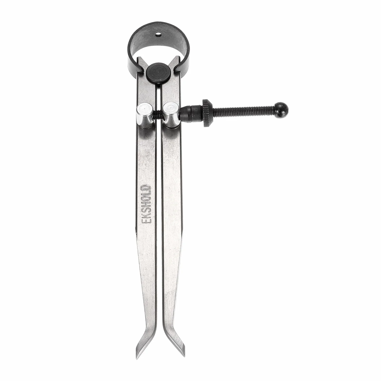 Calibrador Interno de Resorte de Acero Inoxidable 7" Herramienta de Medición Plateado