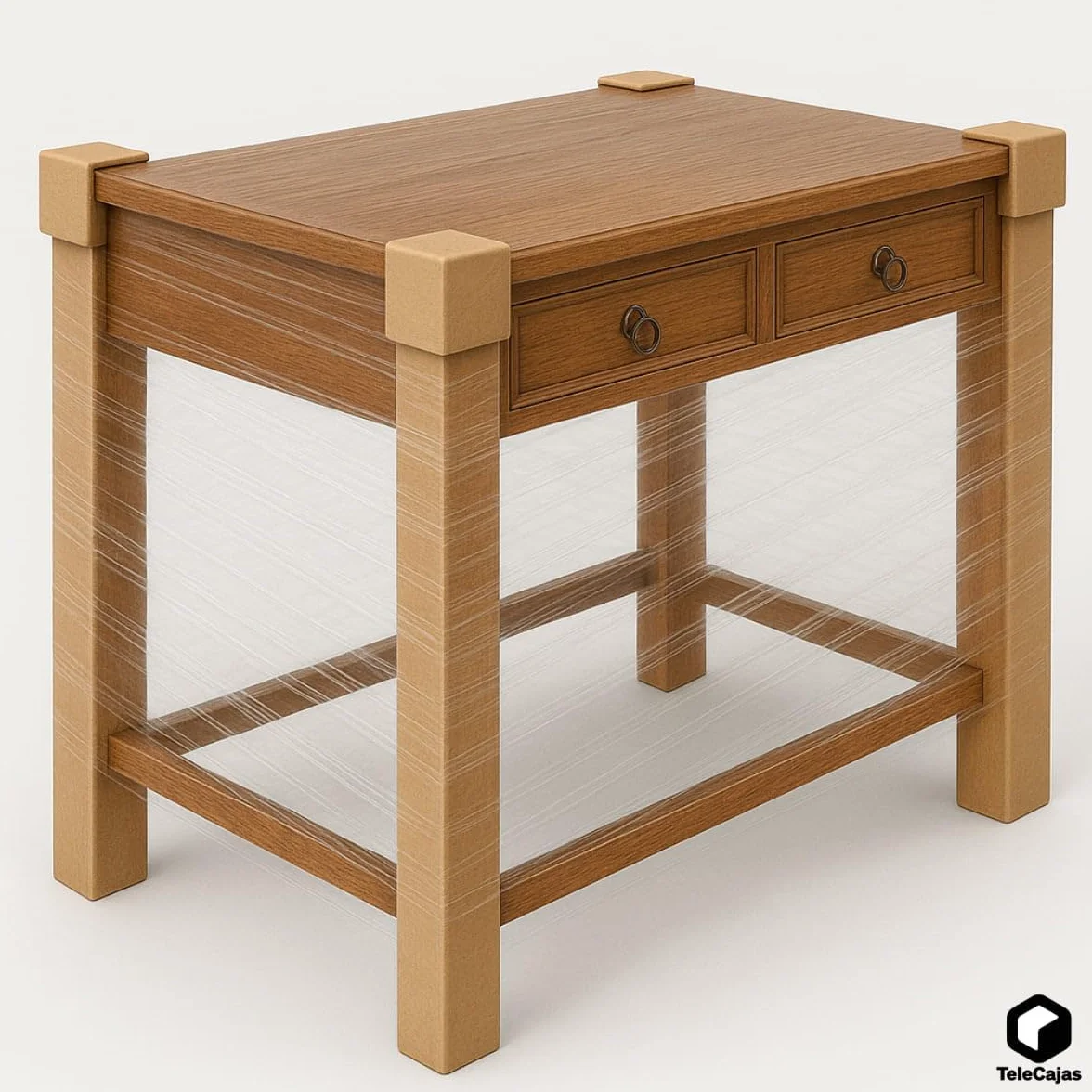 Cantoneras de cartón reciclado 120 cm x 4 cm Protectoras para palets y embalaje Pack de 12