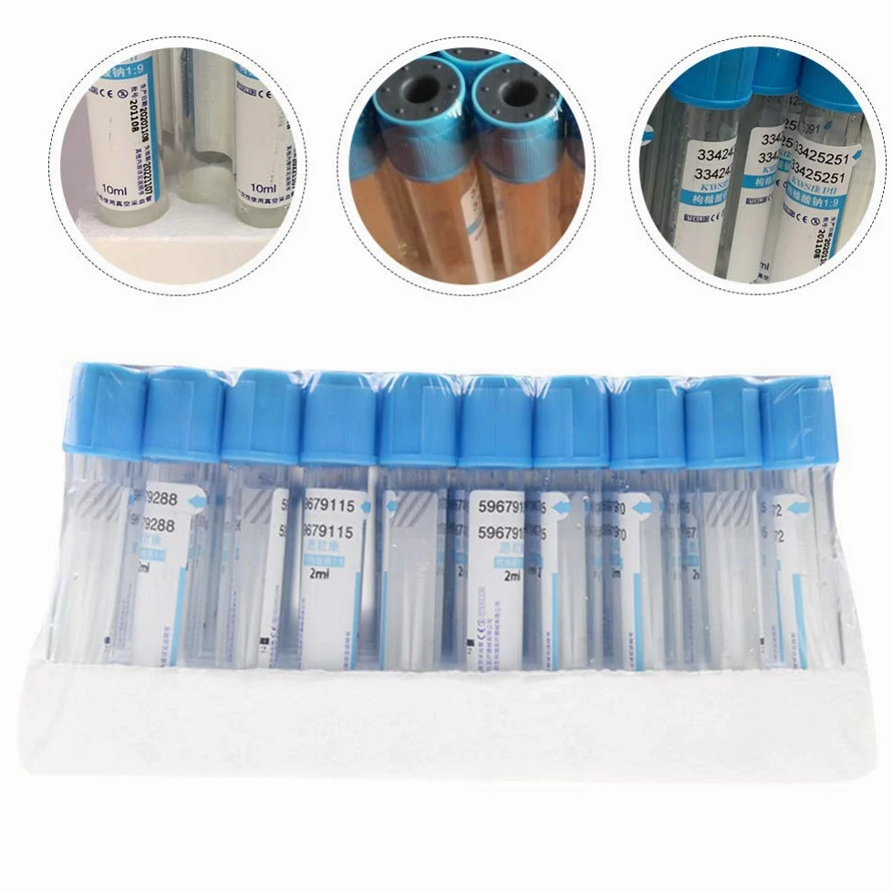 Centrífuga, Tubos de extracción de Sangre de Laboratorio con Tapones para centrifugación y Toma de muestras venosas.