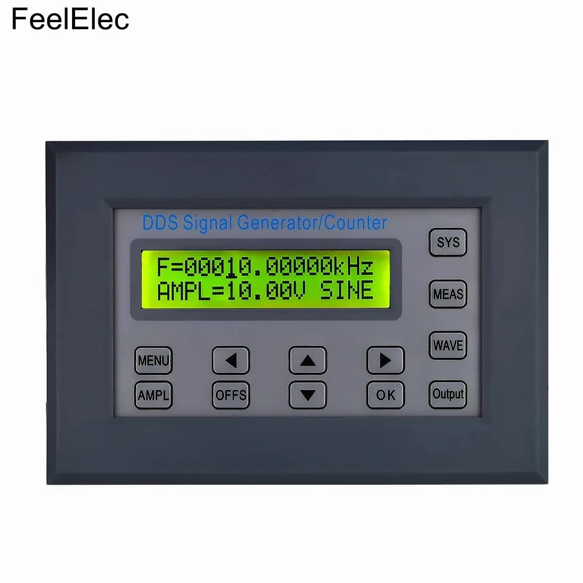 Generador de señales FeelTech SGP3002/3005/3010/3015/3020 2/5/10/15/20Mhz Control Digital Generador de señales función DDS medidor de frecuencia arbitrario(SGP3002 2M)