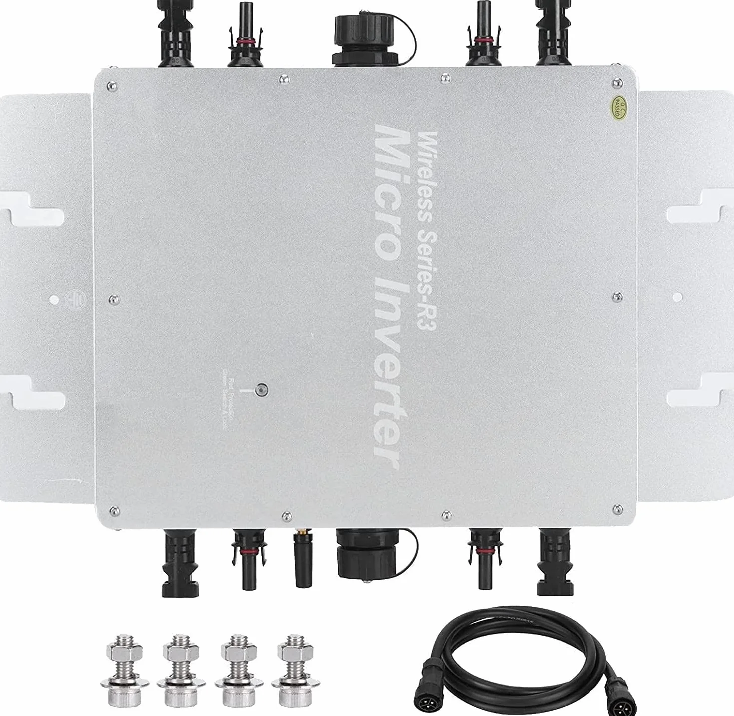 Inversor conexión a Red 1200/1600/2000/2400/2800 W, inversor MPPT Solar, con Control aplicación WiFi, conexión a Red Solar microinversor identificación automática a Prueba Agua