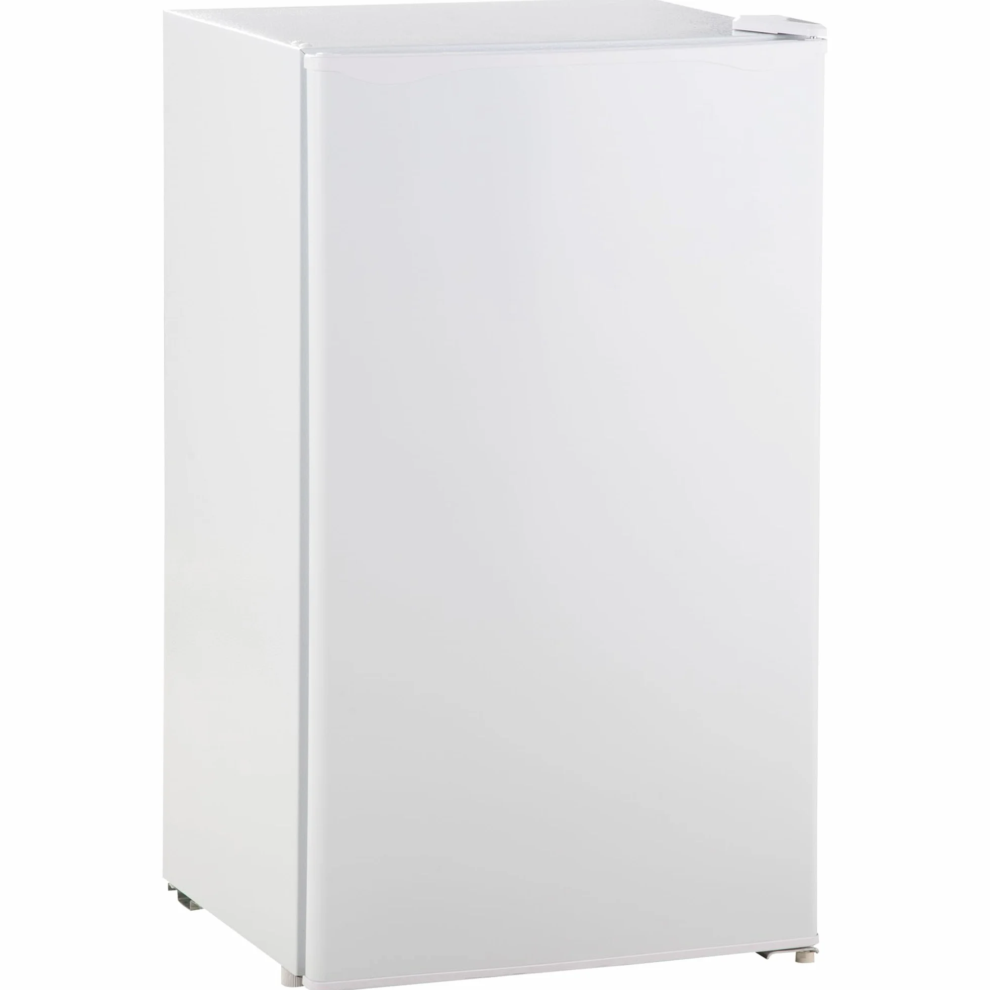 HOMCOM Nevera Pequeña 91 L Mini Frigorífico Silencioso Bajo Encimera Temperatura Regulable 5 Niveles Puerta Reversible Estantes Ajustables Blanco