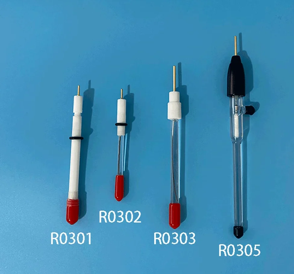 Electrodo de cloruro de plata saturado R03 for mediciones de laboratorio precisas | Electrodo de referencia AgCl de precisión con baja resistencia interna, caudal estable y confiable.
