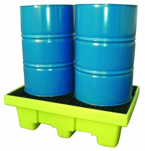 Cubeta 2 bidones 1300x740x430mm polietileno