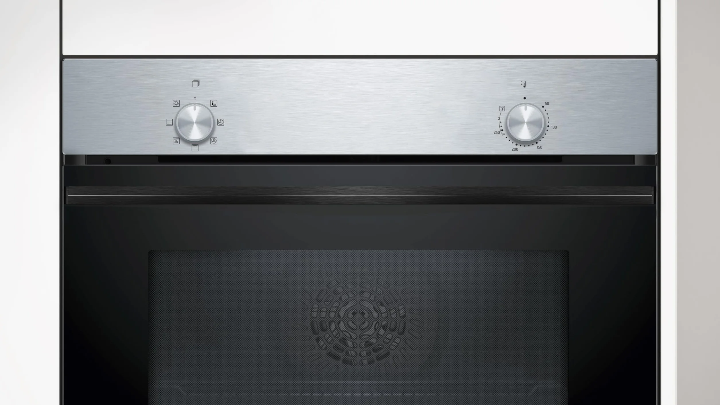 Balay Horno Multifunción 60x60 cm 5 Funciones Gradas Cromadas Cristal Negro Acero Inoxidable 3HB4000X3