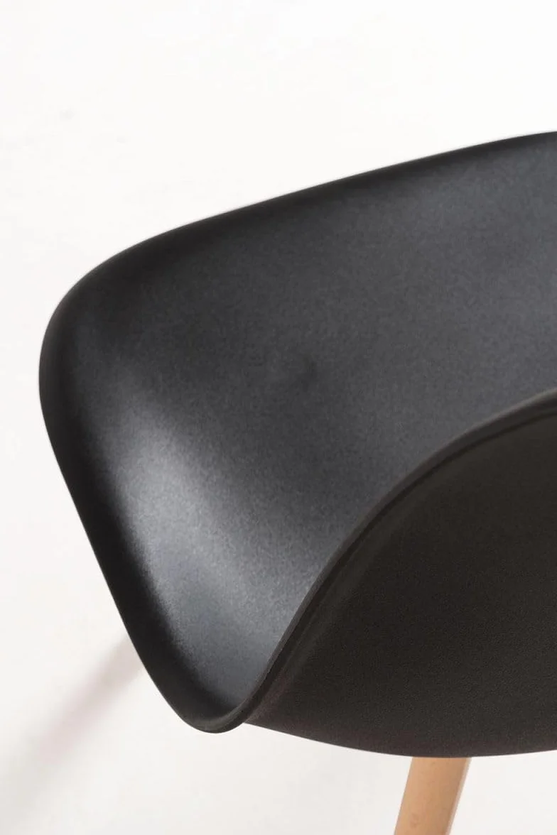 Regalos Miguel - Packs Sillas Comedor - Pack 6 Sillas Kelen - Negro
