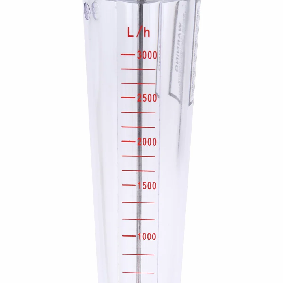LZS-25 Medidor de caudal rotámetro agua DN25 1" 300-3000L/H ≤0.6Mpa