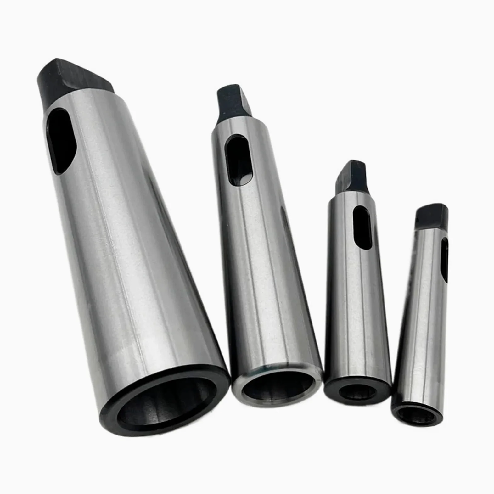 Herramientas para torno Husillo Morse MT1 MT2 MT3 MT4 MT5 Adaptador Morse vástago cónico reductor manguito de taladro Arbor adaptador de cono Morse manguito reductor de taladro(MT4-MT5)