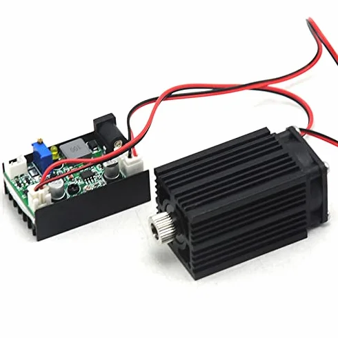 33mmx50mm DC12V Focalable 1W 1000MW 850nm infrarrojo IR Módulo de diodo láser Dot W Fan DE ENFRIENCIA Y OUTRO Ttl Trabajando a Largo Plazo