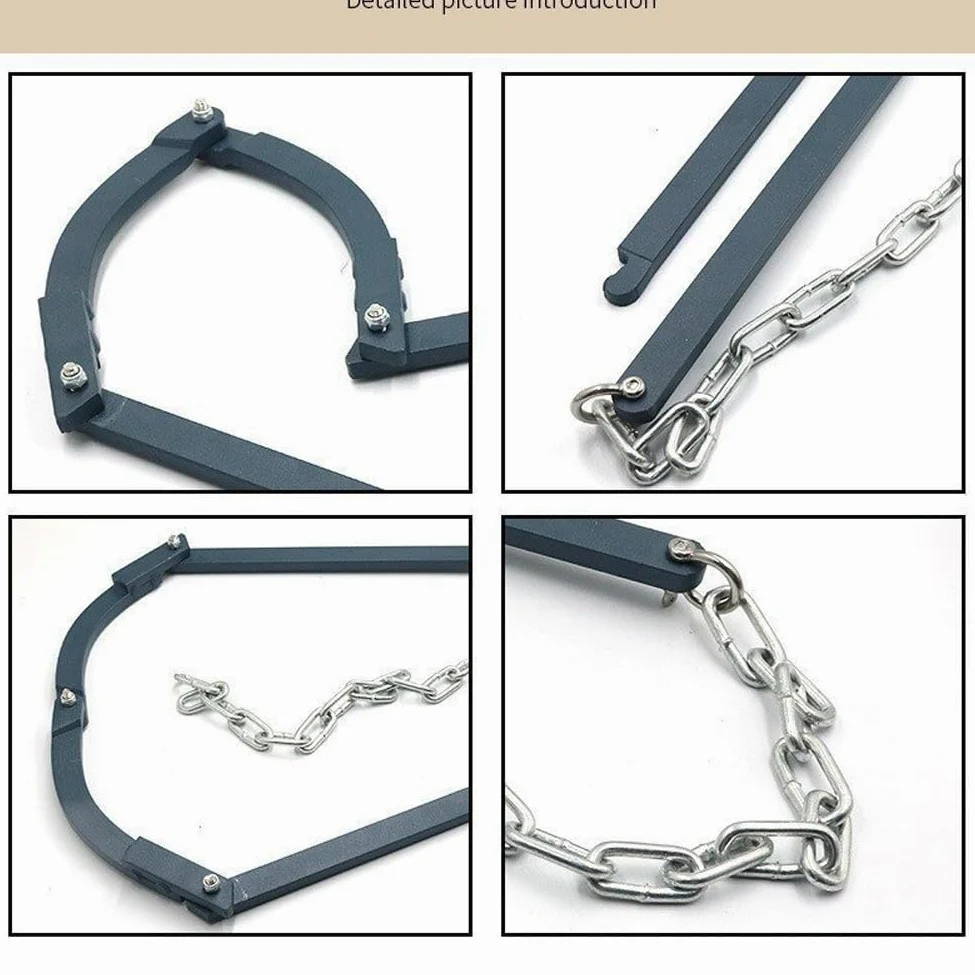 Tensor de alambre de valla resistente, herramienta de ensanchamiento de valla de eslabones de cadena para granja, reparación de valla de caballos y césped, ensanchador de alambre de púas de jardín