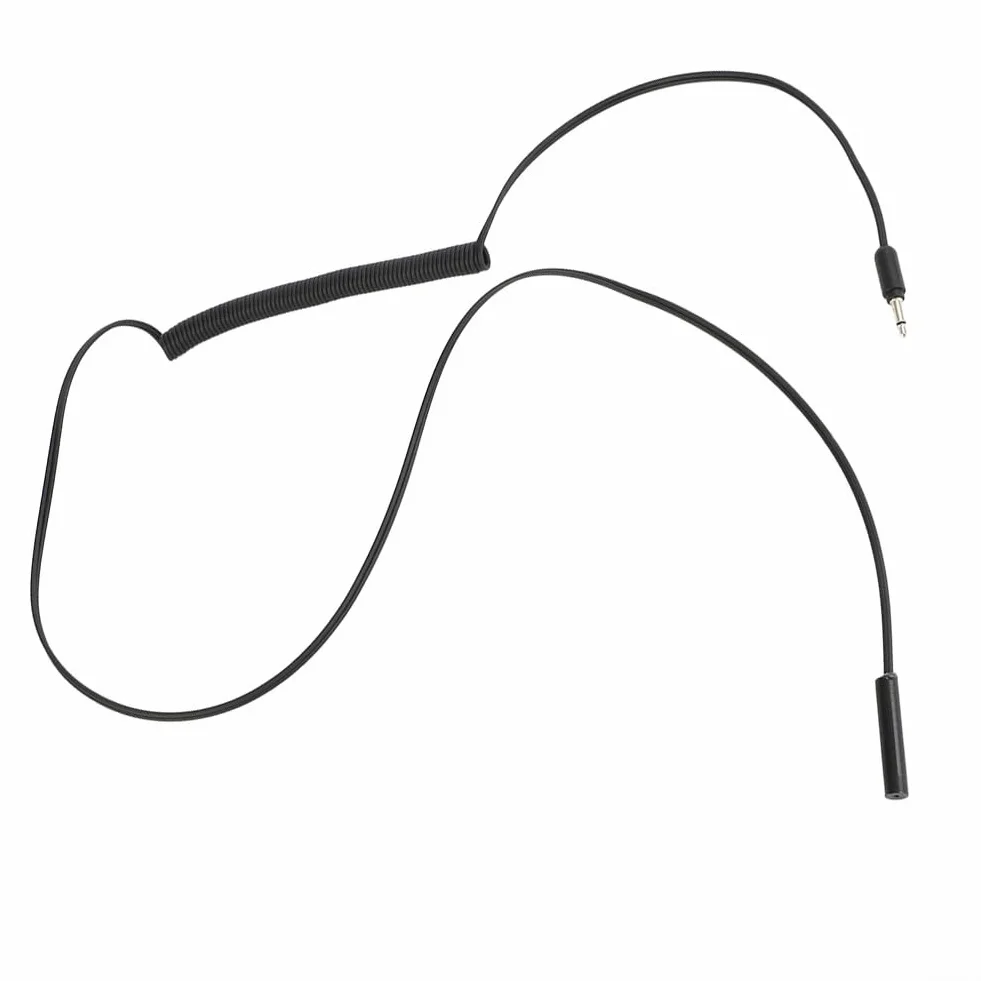 Cable de repuesto para sensor de bicicleta estática con conector de audio CC de 3,5 mm, 1160 mm, 7 mm, compatible con equipos cardiovasculares