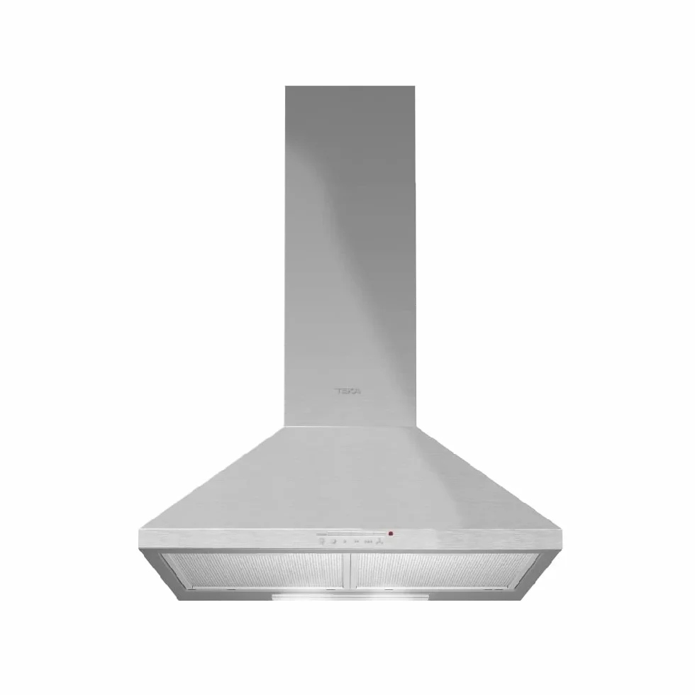 TEKA Campana Extractora de Pared 70 cm, Motor Doble, 3 Velocidades, 2 LED, 380 m3/h, Acero Inoxidable, DBB 70