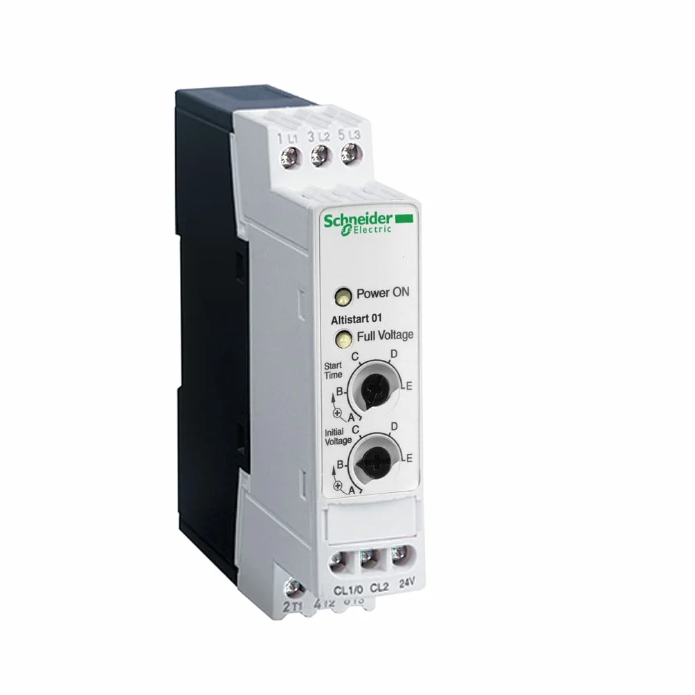 Schneider Electric ATS01N232QN Unidad arranque suave-parada suave ATS-01, 15 kW - 32 A - 380-415 V 3 fases
