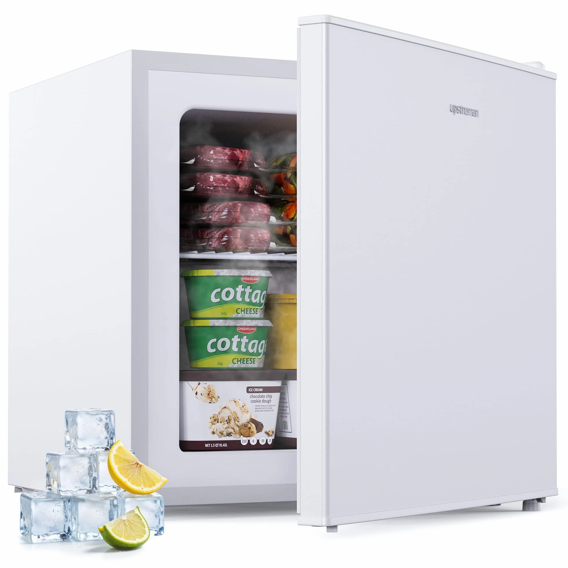 Upstreman Congelador Vertical 35L 4 Estrellas -24℃ UF35 Blanco