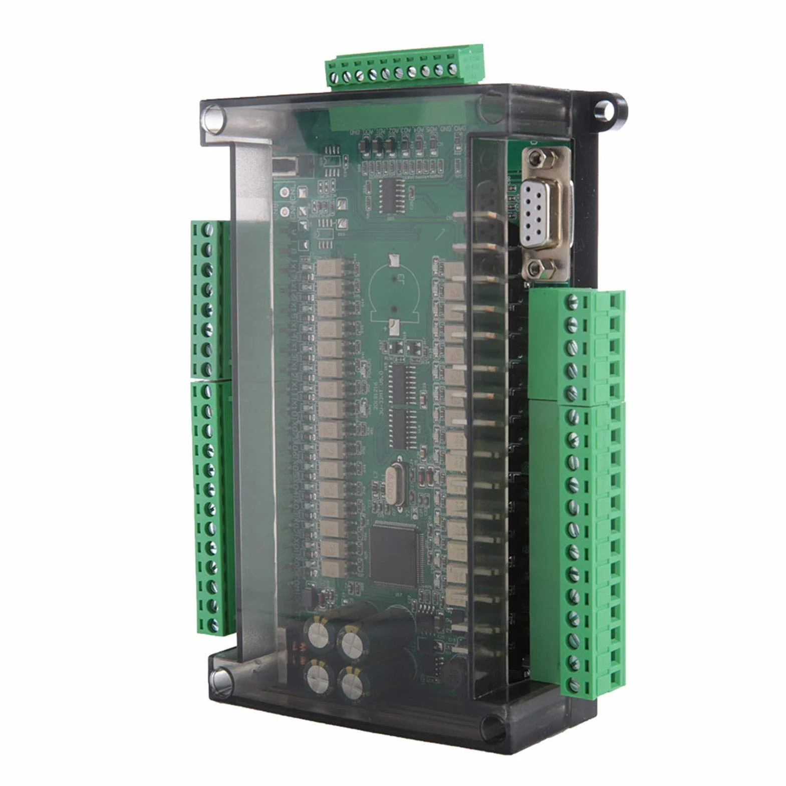 Tablero De Control Industrial Fx3u-32mt PLC, 16 Entradas 16 Salidas 24v 1a, Conteo De Alta Velocidad, Controlador Programable para Control De Automatización