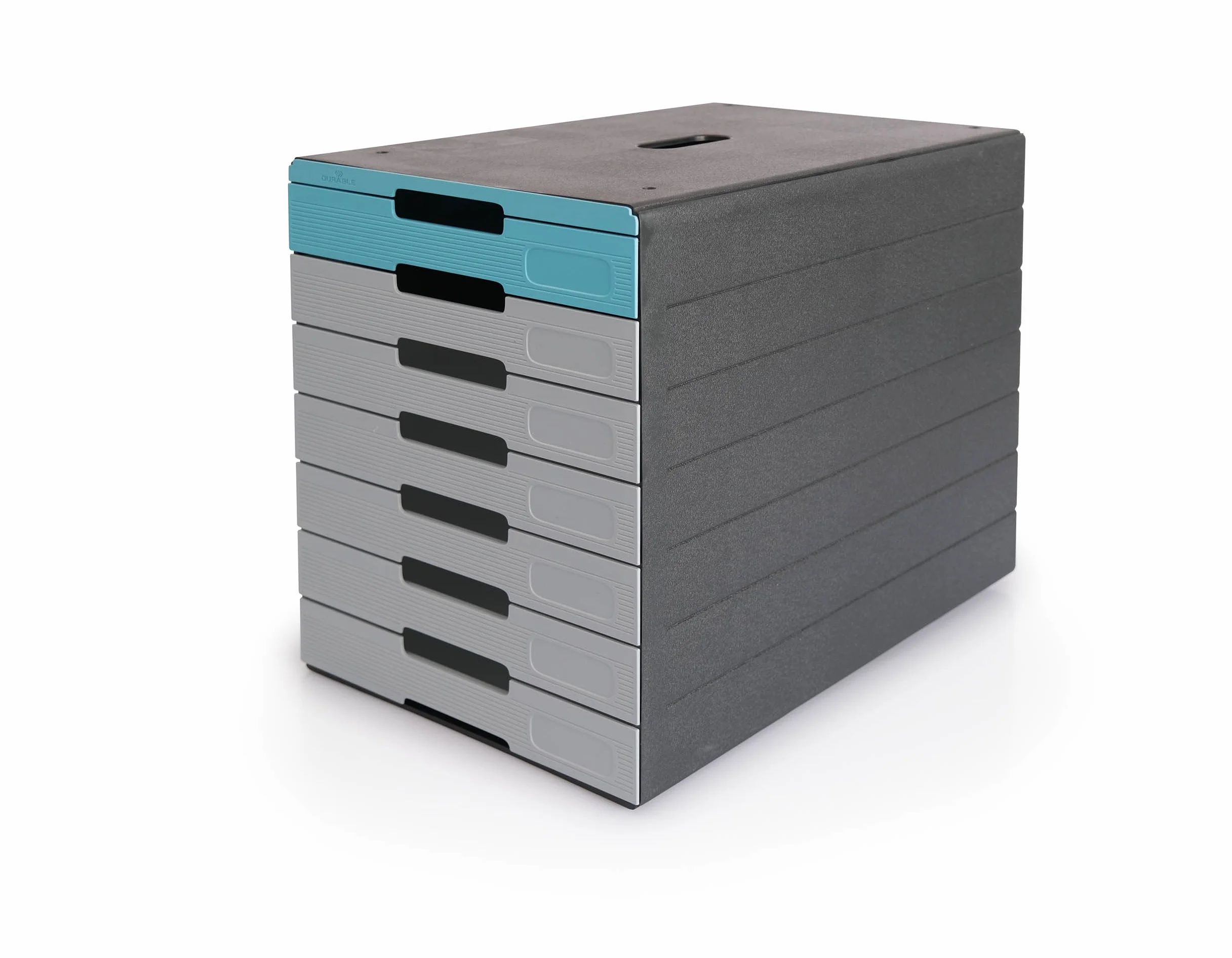 Durable Caja de cajones (Idealbox Pro) 7 compartimentos, rojo, 776303