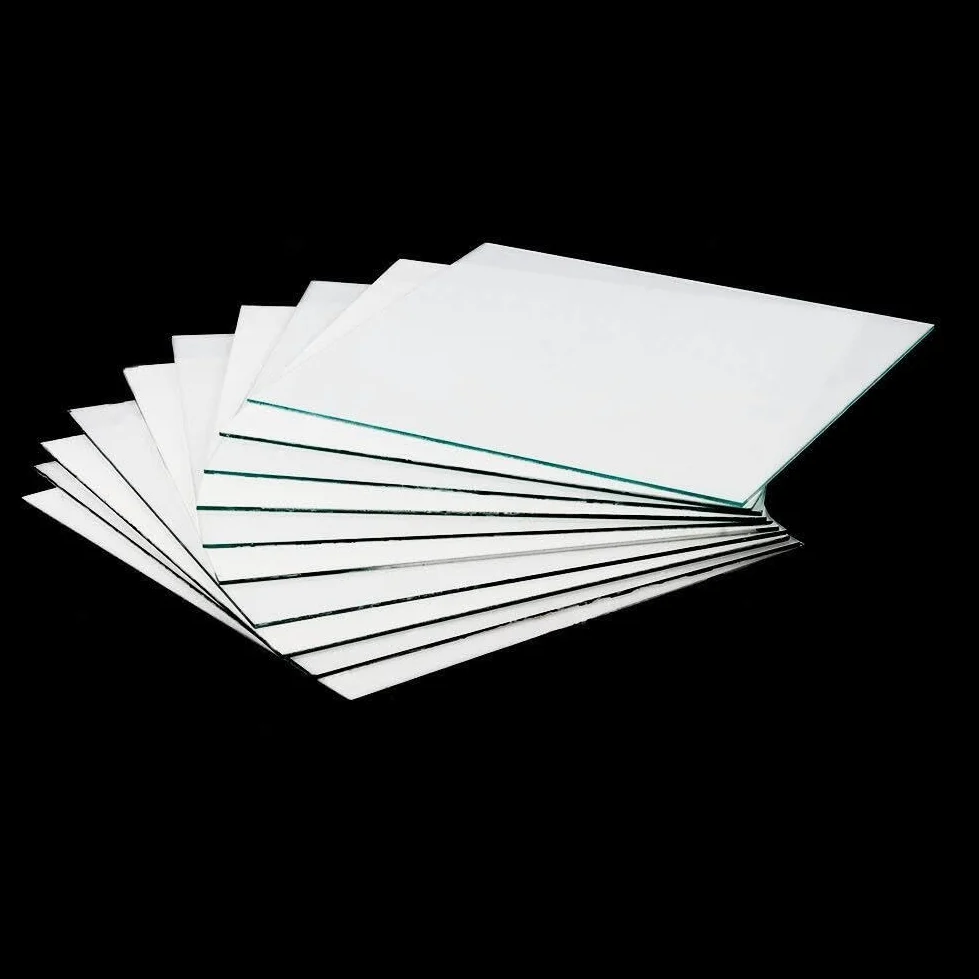 Placa de Sílice Gel TLC con Respaldo de Vidrio, 20x20 cm, Placas Analíticas para Cromatografía en Capa Fina, Paquete de 10