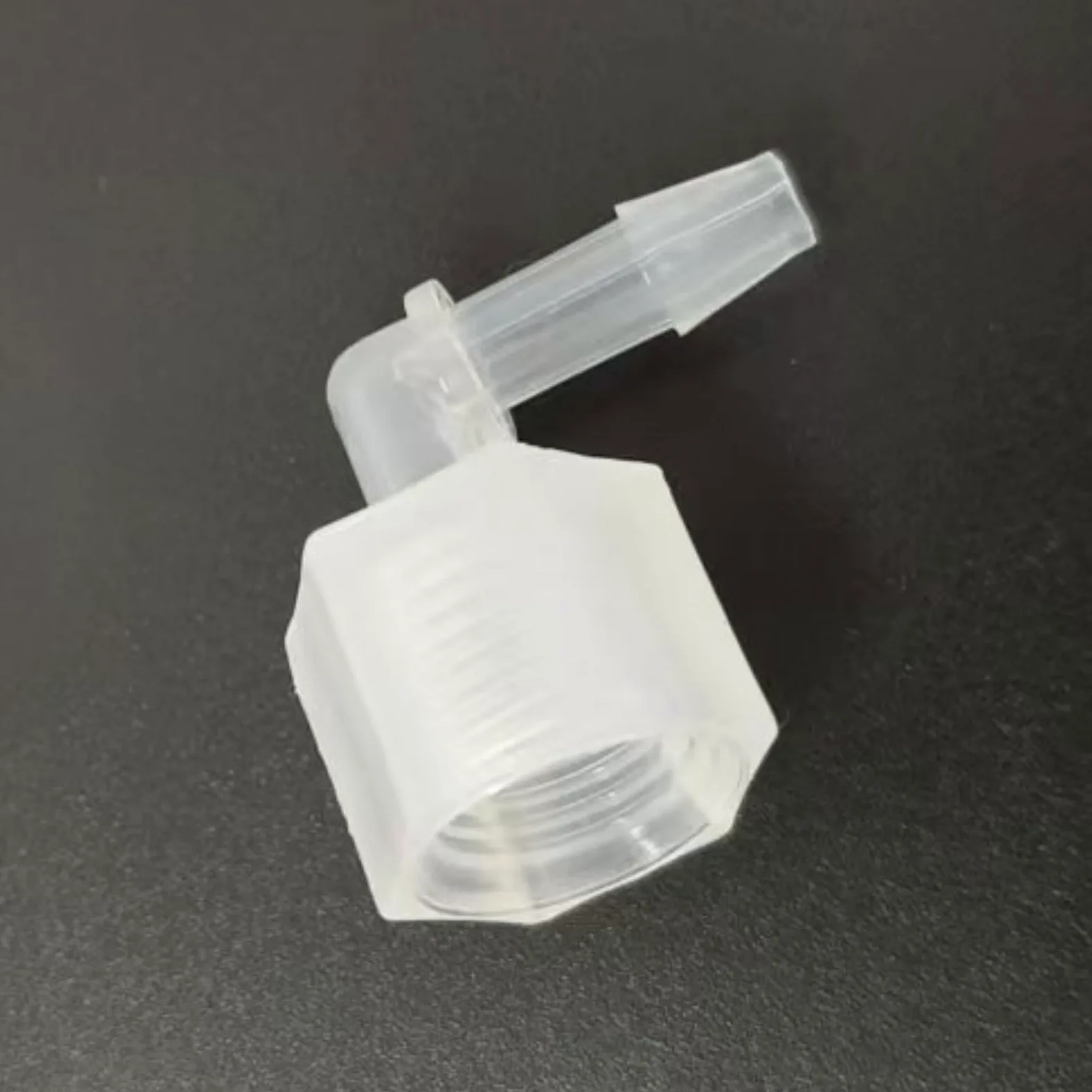 Accesorios de manguera de plástico 1/8NPT macho/hembra, conectores roscados para laboratorio y maquinaria de alimentos, paquete de 100