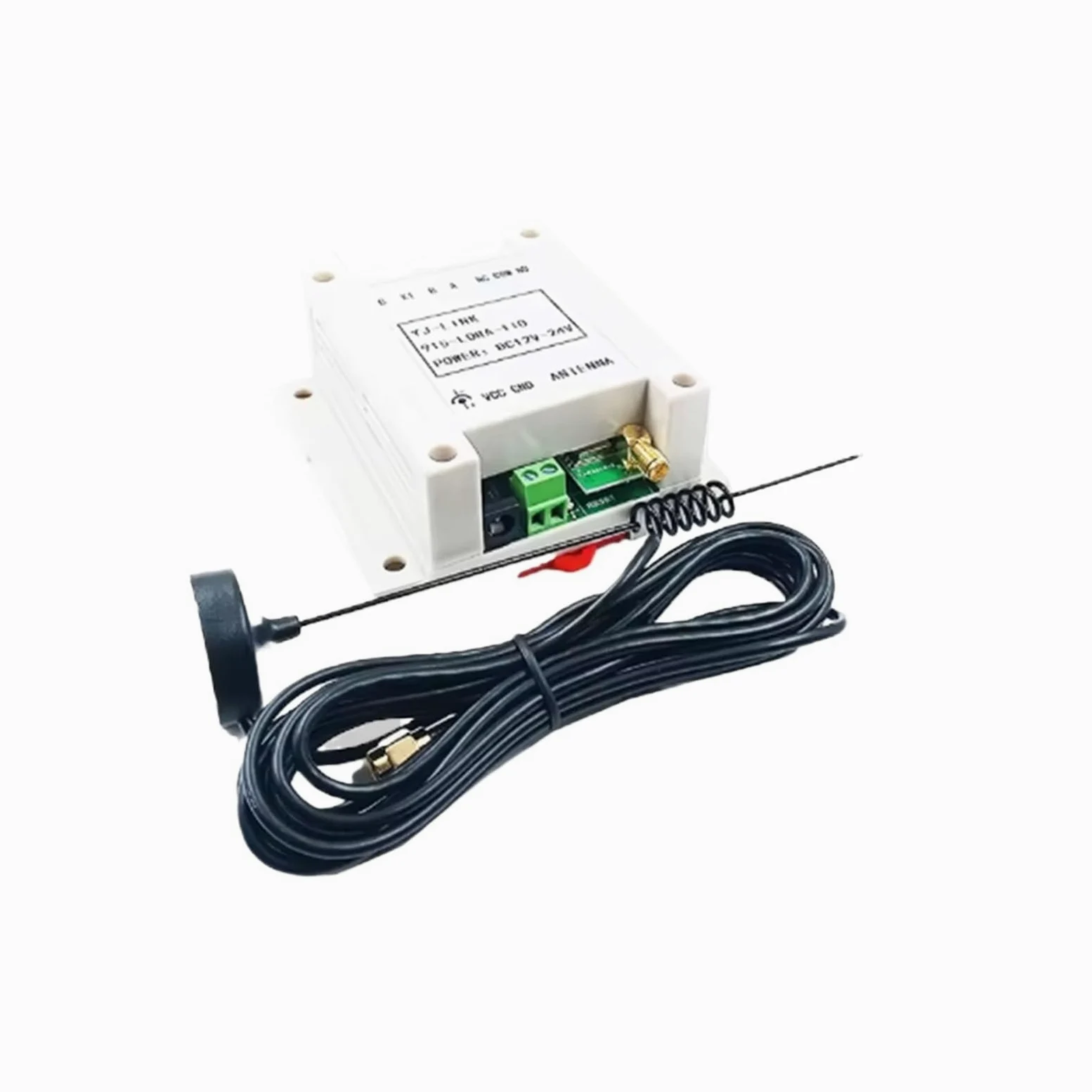 Módulo de conmutación relé punto a punto con transmisión inalámbrica Lora Remote I/O Controller 1CH 915MHz 868MHz (Transmitter)