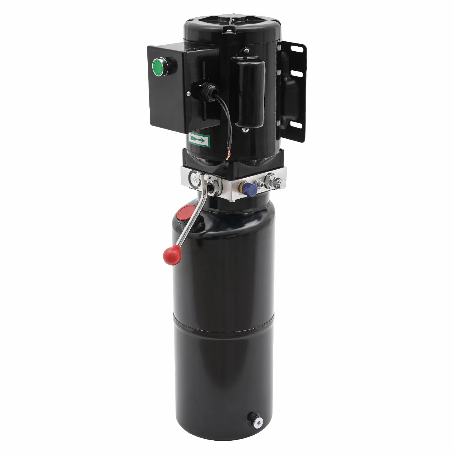 Unidad de potencia hidráulica para plataforma elevadora de autos, motor hidráulico de 2.2KW, tanque de aceite de 10L, presión hidráulica de 18MPa, suministro de energía de 220V – Ideal para talleres y