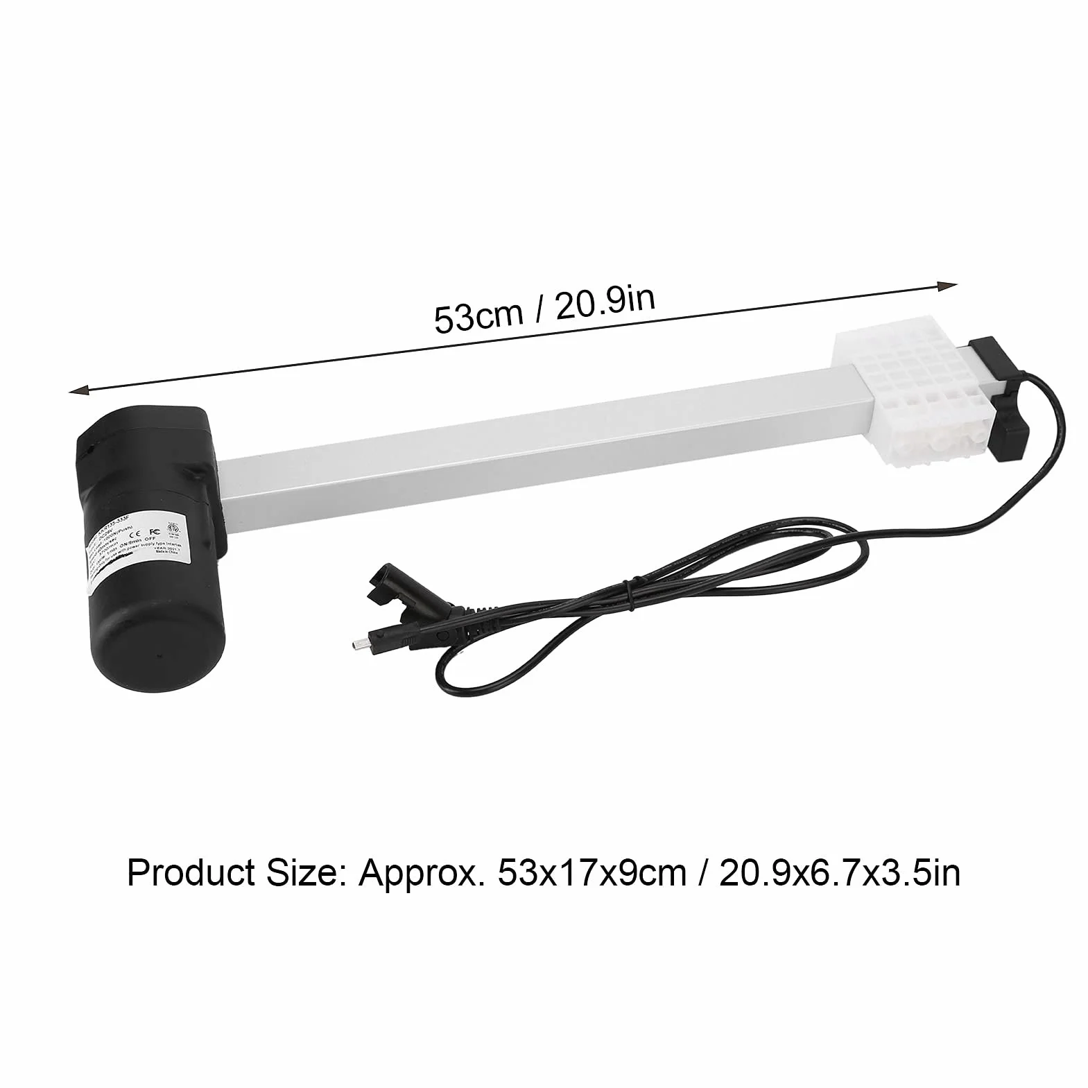 Actuador Lineal De Sofá Eléctrico 29V DC Motor Reclinable Eléctrico Reemplazo del Motor del Sofá De Carrera De 333 Mm para Sofás Eléctricos Sillones De Masaje Reclinables 4318 5311