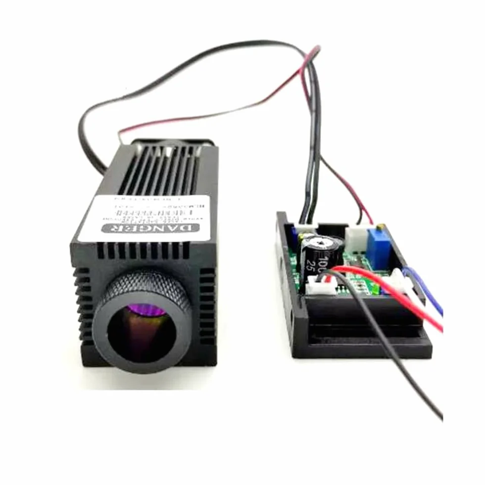 Ajustado Módulo de Punto de Diodo Láser Infrarrojo IR 12V 808nm 800mw 0.8w w/Driver Out