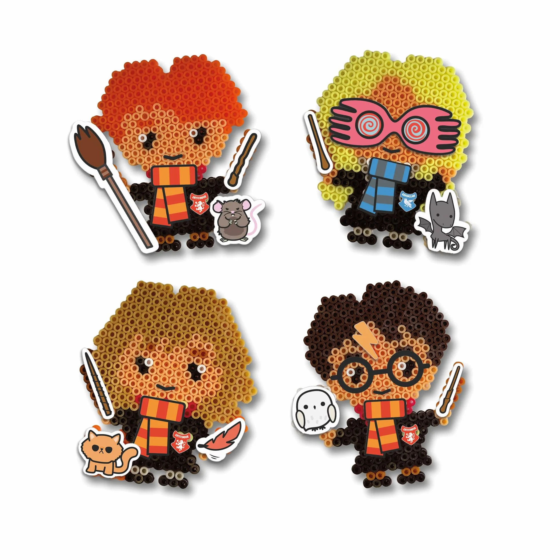 SES Creative Harry Potter Iron Kids 2000 piezas arte manualidades fusibles sin PVC cuentas tablero clavijas calcomanías multicolor