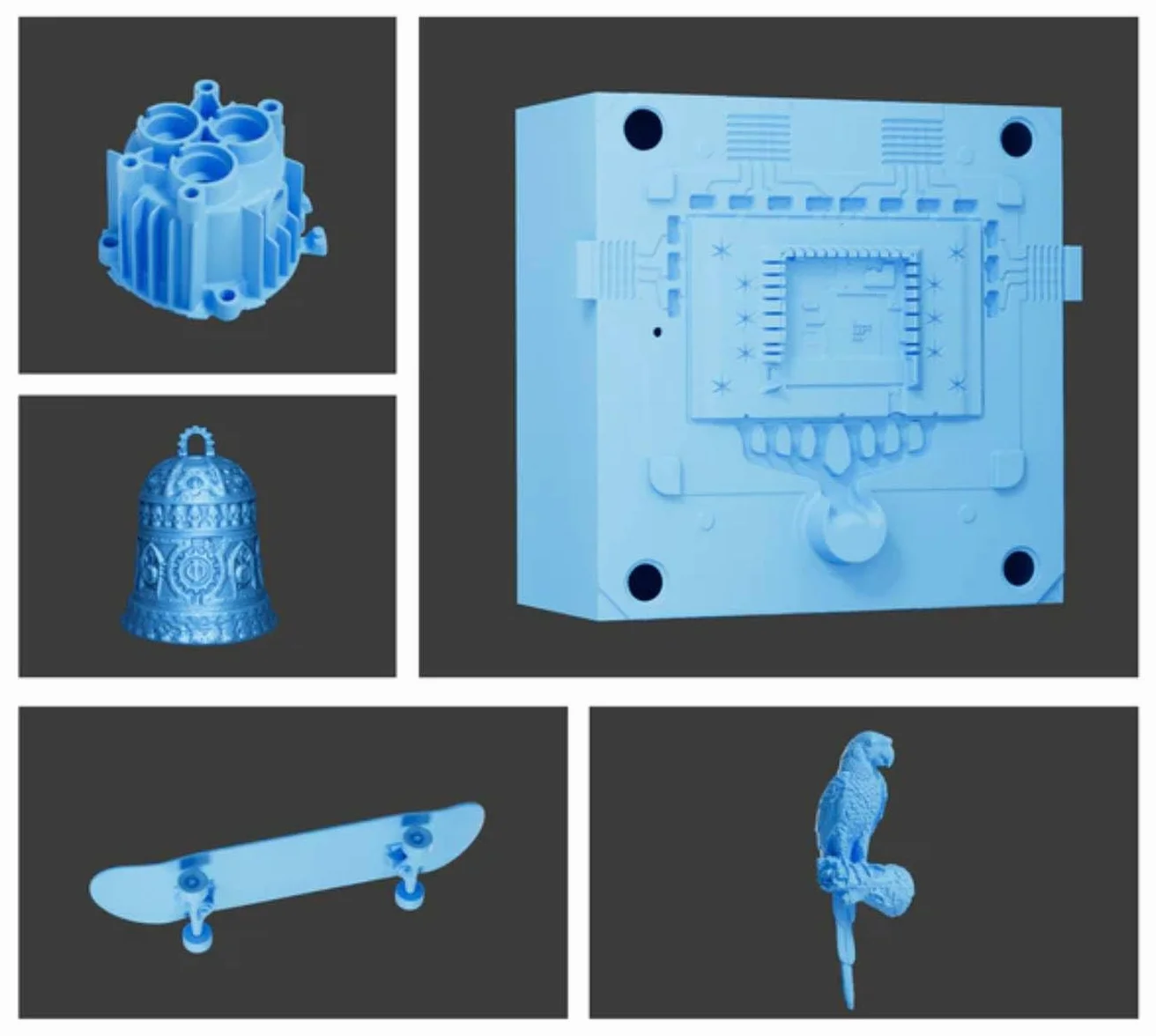 Revopoint MetroY Escáner 3D para Impresión 3D, Precisión hasta 0,01 mm, Escáner Industrial de Mano con Láser Azul 30+15+1, Pantalla Compartida, para Modelado y Medición 3D Industrial