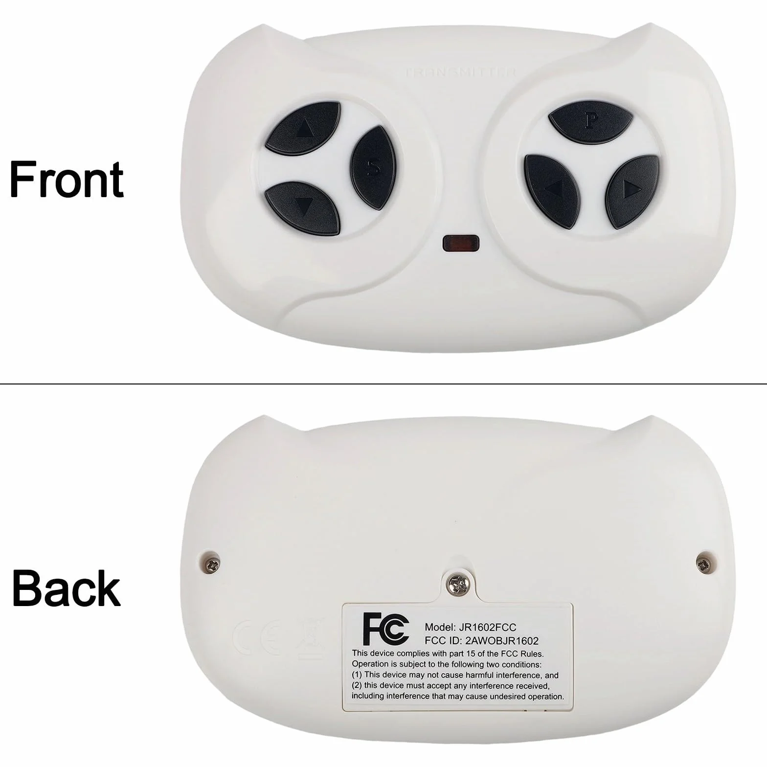 Receptor de coche eléctrico de 12 V para niños con mando a distancia de 2,4 GHz JR1625RX