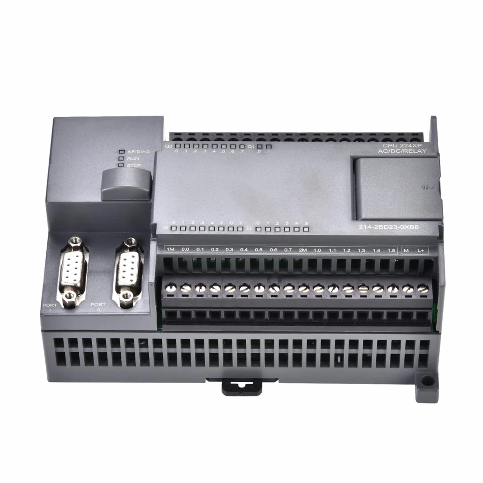 PLC S7-200 CPU224XP con E/A Digital y Salida de Retransmisión, Compatible con 6ES7 214-2BD23-0XB8, Ideal para los Sistemas de Automatización y Control Equipos