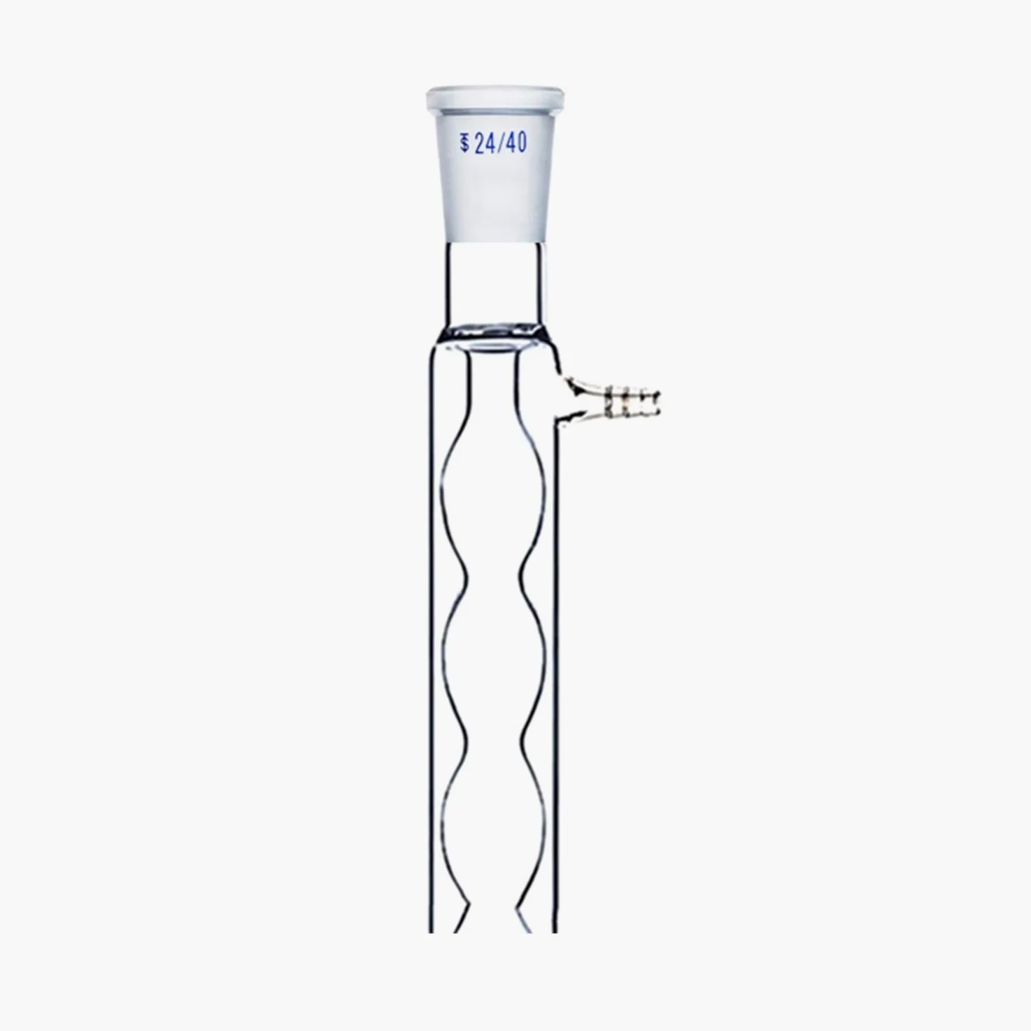 600 mm, 24/40, vidrio Allihn condensador, forma de la bola columna, cristalería de laboratorio