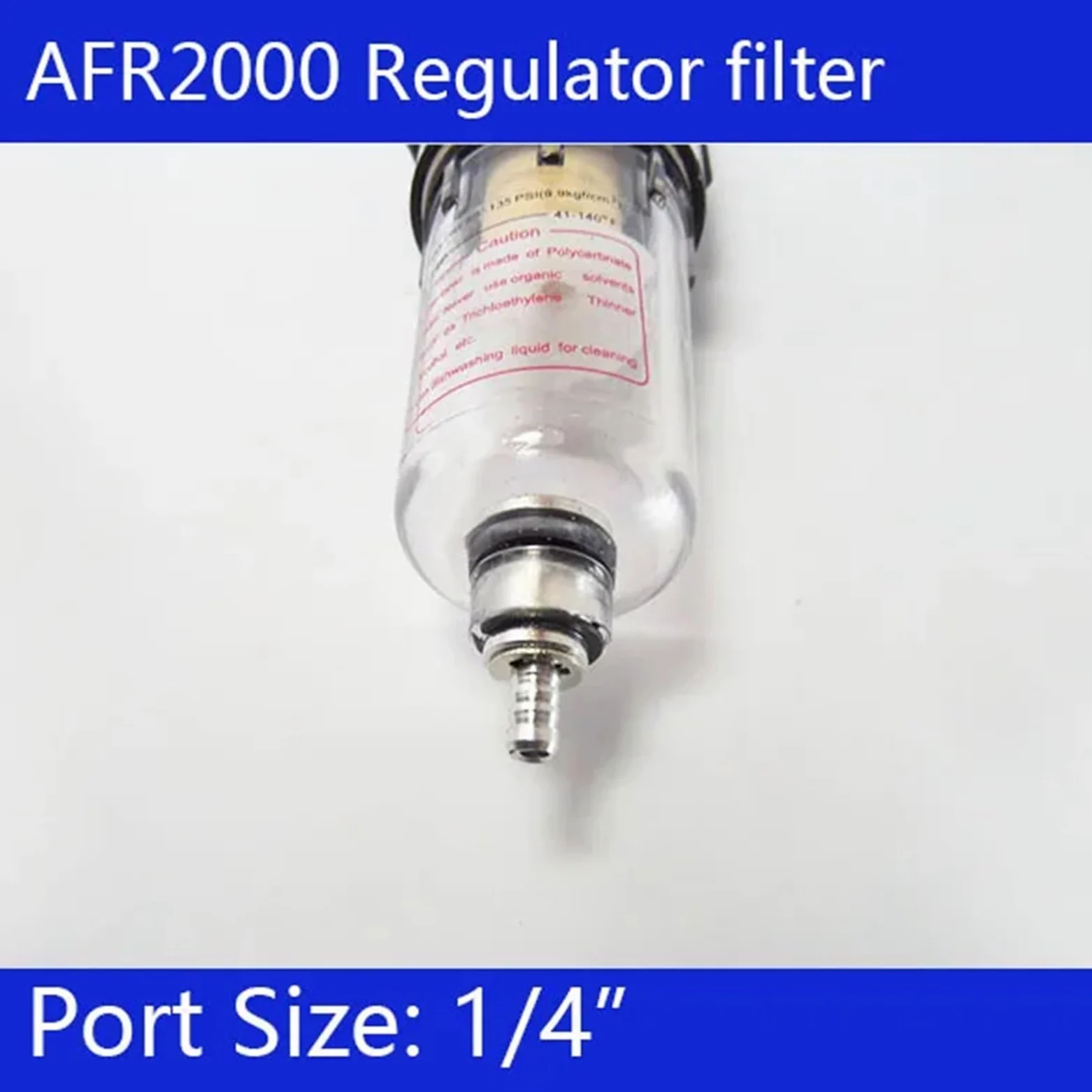 1 Uds AFR2000 1/4 "filtro regulador de presión de aire aerógrafo compresor trampa agua separador de aceite