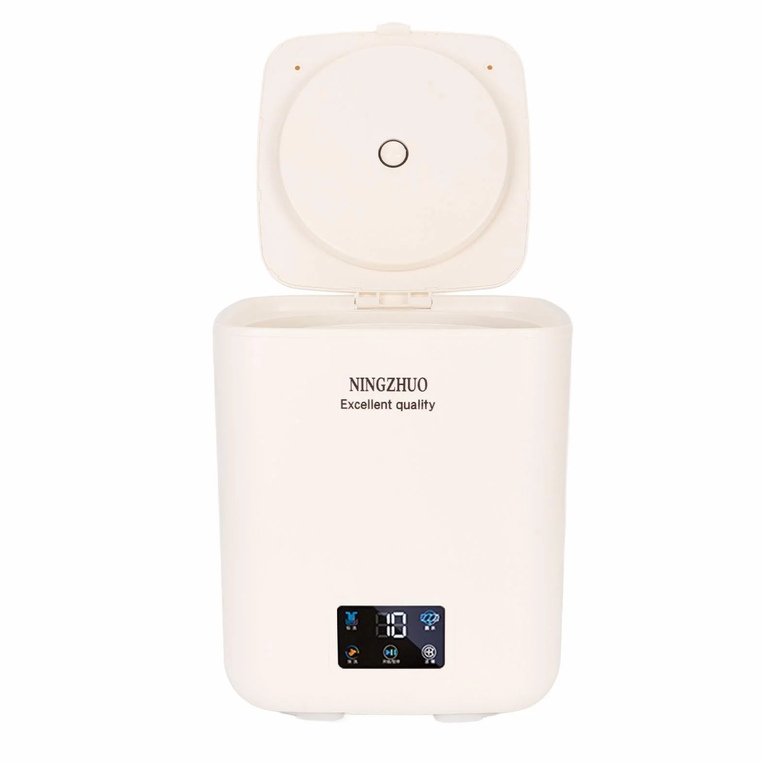 Lavadora 100-240V 7L ABS Manos Libres con Secadora Giratoria