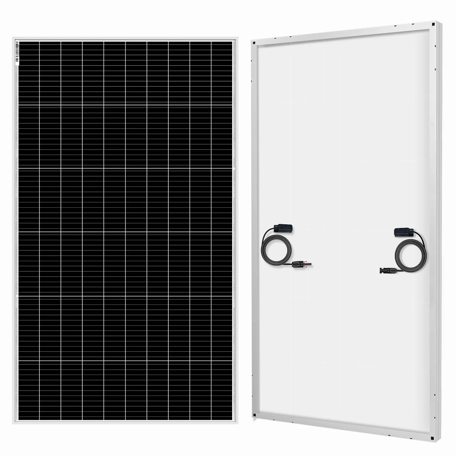 DOKIO Panel Solar 200W 18V Monocristalino para Baterías de 12V | Ideal para autocaravana, camping, cobertizo de jardín
